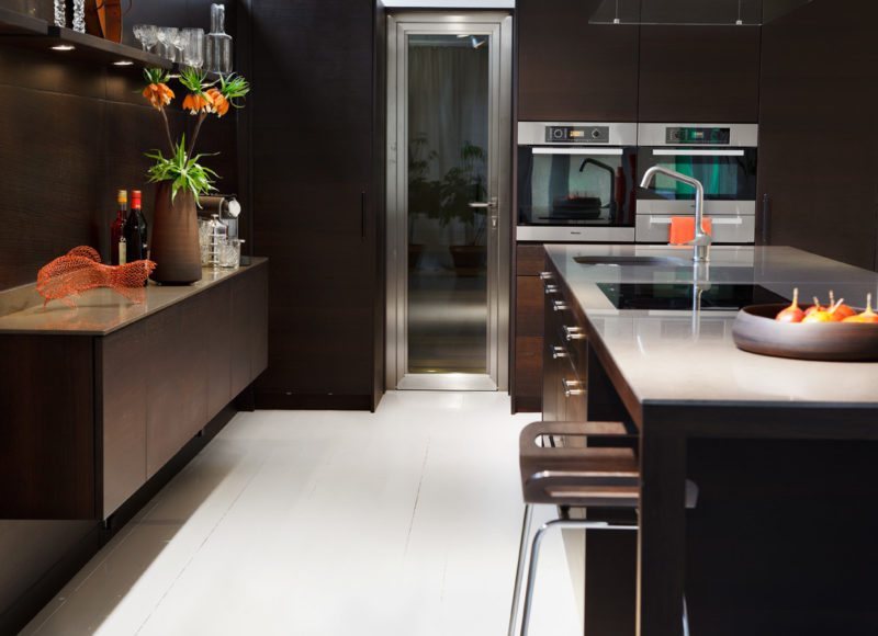 Кухня шоколадного цвета —лучшие фото современного дизайна